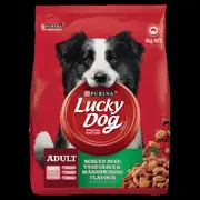 Lucky Dog Minced Beef Vegetable Marrowbone Flavour Dry Dog Food