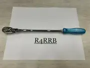 Snap-on Tools USA NEW 1/4" Drive Pearl Blue Extra Long Flex Ratchet THLLFD72PB