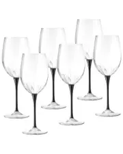 Barski Set of 6 Red Wine Goblets