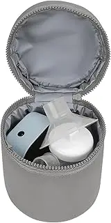 Breastmilk Travel Cooler - Breast Milk Storage Bag | Milk Bottles Bag with Detachable Strap, Bottle Cooler Bag Fits 2 Large 8oz Bottles for Travel Outdoor