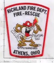 Ohio - Athens - Richland OH Fire Dept Patch Fire Rescue