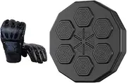 Perfeclan Music Boxing Machine Punching Pad, Boxing Trainer for Kids Adults, Wall Mount Electronic Music Boxing Wall Target, for Kickboxing Practice Exercise