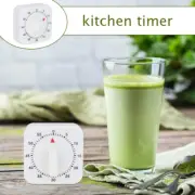 1pc Kitchen Cooking Timer Alarm Mechanical Roasting Count Down Tool 1 Hour Timer