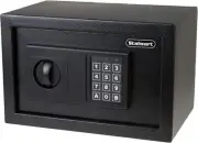 Digital Safe - Electronic Steel with Keypad and Manual Override Black