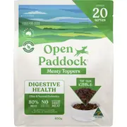 Open Paddock Digestive Health Meaty Topper Dog Food 400g