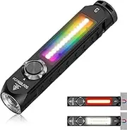Sofirn IF24 Rechargeable Flashlight 2000 Lumens, EDC With COB RGB Light, Magnetic, Handheld Powerful Torch for Camping, Emergency