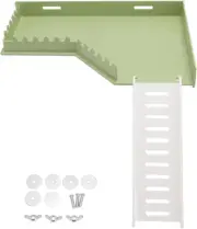Hamster Platform, Hamster Playing Platform with Climbing Ladder, Playground T...