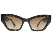 Swarovski Sunglasses SK6021 10023B Dark Tortoise Cat Eye Brown Lenses 53-19-140