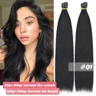 200PCS THICK 100% Remy Human Hair Extensions Micro Loop Nano Ring Bead Real Hair