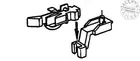 ROCO 40281 - Scale H0 1.87 - Couple Of Hooks Short With Graft Fits To Fleischm