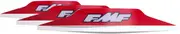 FMF Goggles PowerBomb/PowerCore, roll-off mud flaps , color: Red , size: 3 pcs.
