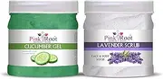 Cucumber Gel 500ML with Lavender Scrub 500ml