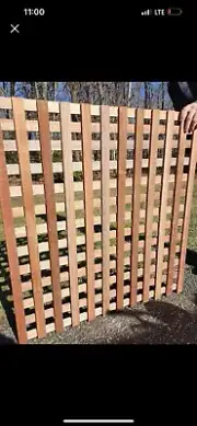 lattice fence panels