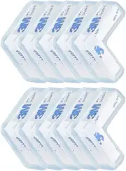 10PCS Baby Anti-Collision Protector, Table Corner Protector, Silicone Protect...