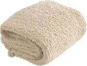 BESPORTBLE Carpet Super Blanket for Dogs and Cats Plush Dog Bed M Size Beige Easy to Clean and Carry