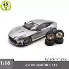 1/18 Aston Martin DB12 DB 12 Silver Diecast Model Toy Car Gifts For Friends