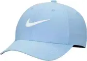 Nike Hat Adult Dri-FIT Club Structured Golf Light Blue White Adjustable Size M/L
