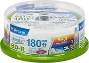 Verbatim VBR130RP20SV1 Single Recording Blu-ray Disc BD-R 25GB 20 Sheets White Printerable Single Layer 1-6x Speed