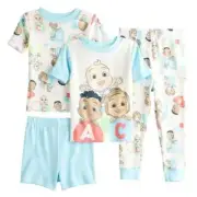 CoComelon Toddler Pajama Set 4pc Snug-fit Size 2T -$40.- New w/tags Free ship