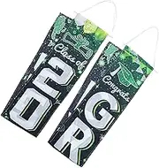 GOOHOCHY 1 Pair Graduation Decorations Banner Funny Porch Sign for Graduation Door Hanging Decor Lightweight Photo Prop for Celebrating Achievements