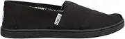 [TOMS] Kids Classics Youth Canvas Black Casual Shoe 12 Kids US