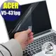 【EZstick】ACER Aspire V5-431PG (觸控機款) 專用 靜電式筆電LCD液晶螢幕貼 (高清霧面)