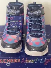 Zapatos Skechers Heart Ligths Para Niñas Talla 4