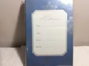 A CELEBRATION INVITATIONS New Silver Snowflakes Hallmark 10 invites/envelopes
