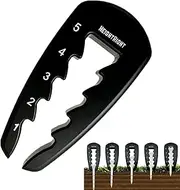 Golf Tee Height Tool | Adjustable 5 Heights Golf Ball Tees | Golf Ball Height Adjuster with Consistent Shots | Golf Accessories Training Aid, Setup Tool for Training Practice, Consistent Swings