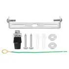 1set Ceiling Light Plate 84x18x16mm Lighting Fixture Mounting Bracket