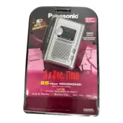 Panasonic RQ-L31P-S Mini Cassette Recorder - Factory Sealed - BRAND NEW