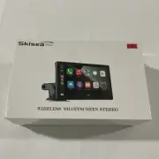 Skisea Wireless Apple Carplay Car Stereo,Portable 9'' Touch Screen Android Au...