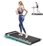 BLACK LORD Under Desk Walking Pad Treadmill with Incline, MS2 Series