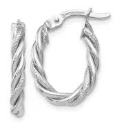 10K White Gold Earrings