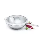 ** BRAND NEW KitchenAid – Professional Stainless Steel Induction Wok with Lid