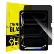 ZUSLAB for Apple iPad Air (2024) Privacy Screen Protector, Anti Spy Tempered Glass Film for Apple Release 2024 (13")