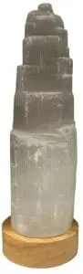 Alternative Dist Selenite Lamp Mini Mountain 15cm