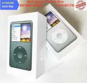 Packaging Box Only For iPod Classic 7th Generation 160 / 256 /512 Silver & Black