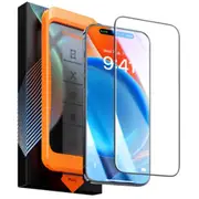 Torras iPhone 16 Pro (6.3") Premium Tempered Glass Screen Protector - Clear 9H+ Military-Grade Protection (1Pack) [X00FX1548]