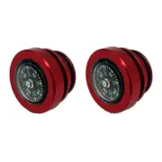 Car Cigarette Lighter Socket Compass Type Dust Cover Accessories Aluminum Alloy (for: Volvo)