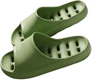 [lskdnrufh] Sandals Women Shower Shoes Quick Dry Pool Slides Soft EVA Lightweight Beach Sandals with Drain Holes Ladies Sandals