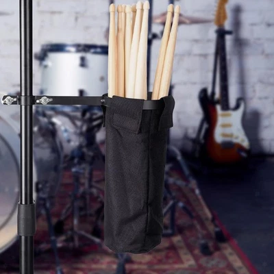 Drumstick Holder Lightweight Drum Sticks Bag for Concert Studio Training