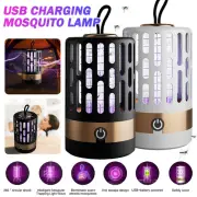 Electric USB Insect Bug Fly Mosquito Killer UV LED Lamp Catcher Zapper Trap 2023