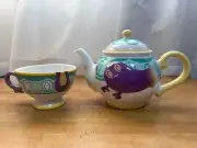 Pokemon Cafe Limited Pokemon Polteageist TeaPot & Sinistea Tea Cup Set NEW