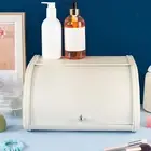 Bread Storage Box Rustic Counter Bread Box for Baked Goods Home Cookies
