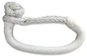 9.25T MBL (3.7T SWL) x 160mm Coupled Length Dyneema Soft Shackle w/ Anti-chafe