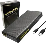 Nitecore Carbo 20000 Lightweight 20,000mAh Power Charger w/Eco-Sensa USB-C Charging Cable