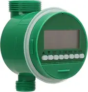 Watering Timer Smart, Programmable Auto Sprinkler Timer, Outdoor Water Hose Timer with LCD Display for Garden Yard Lawn Balcony, 0 to 70L/h Adjustable Rate Irrigation Timer