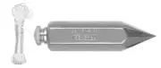 General Tools 790-5 Hexagon Cold Drawn Nickel Plated Steel Plumb Bob 5 oz.