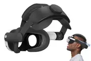 Head Strap Adjustable Headband Replacement Accessories Gaming Immersion VR Accessories Compatible with Meta Quest 3-Black